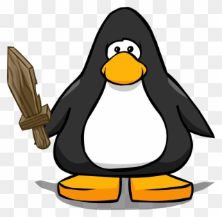 Clothing 5495 Player Card - Penguin From Club Penguin Clipart