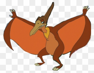 Pterano Is A Pteranodon Who Is The Uncle Of Petrie - Cartoon Clipart