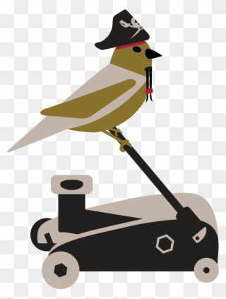 Sparrow Jack - Perching Bird Clipart