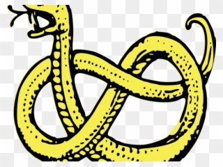 Garter Snake Clipart Transparent Background - Coat Of Arms Snake Symbols - Png Download