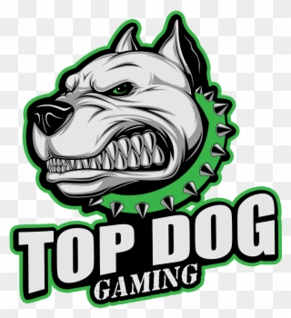 Dog Gaming Logo Clipart