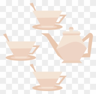 Tea Cup Clipart - Teapot - Png Download