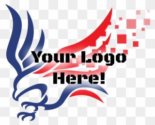 Your Company Here - America Flag With Eagle Logo Clipart