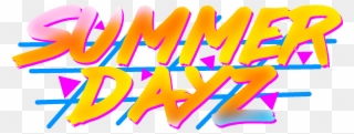 Summer Dayz Is The Fourth Ova Released In Between The - Calligraphy Clipart