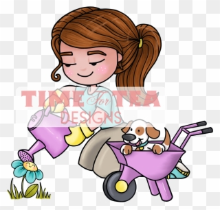 Load Image Into Gallery Viewer, Gardening Emily &amp Clipart