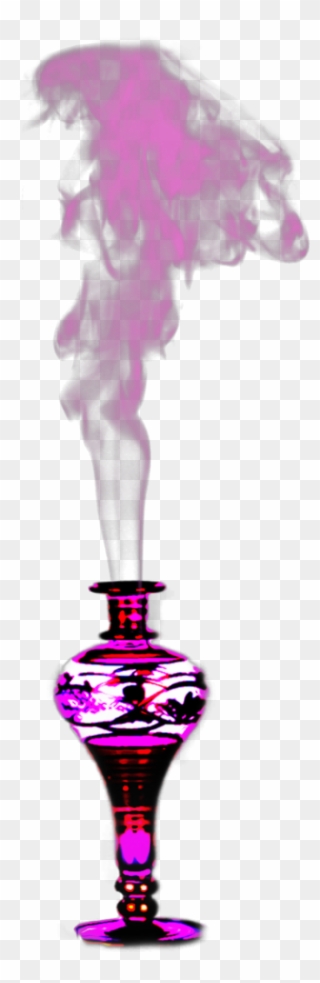 Ftestickers Fantasyart Bottle Magic Genie Smoke - Portable Network Graphics Clipart