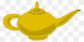 Genie Lamp Png - Genie Bottle Clipart