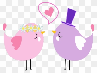 Love Birds Clipart Border - Love Birds Clipart Png Transparent Png