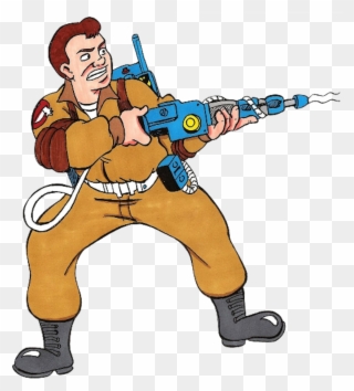 Raymond "ray" Stantz, Phd Is A Fictional Character - Cartoon Ray Ghostbusters Clipart