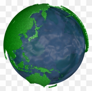 Globe Png,world,earth,the Globe,ocean 3d Land World,3d - Mundo 3d Png Clipart