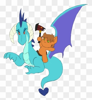 Sanyo2100, Chibi, Cute, Dragon, Earth Pony, Fire Axe, - Cartoon Clipart