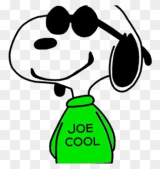 Snoopy Clipart Joe Cool - Snoopy - Png Download