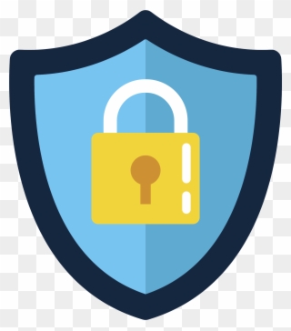 Data Security Icon - Emblem Clipart