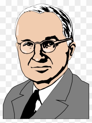 This Png File Is About Vector Silhouette , Harry S - Harry S Truman Png Clipart