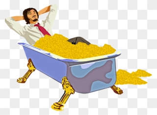 Millionaire Cartoon Transparent Clipart