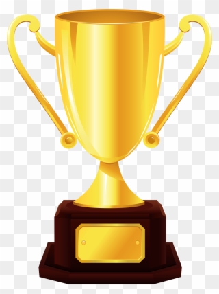 Gold Cup Trophy Png Clipart Picture - Transparent Background Trophy Png