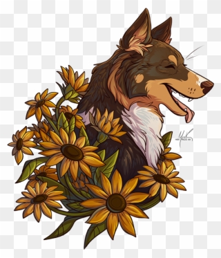 A Gift Portrait Of My Zany Dog, Bron - Shetland Sheepdog Clipart