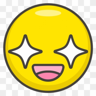 Star Struck Emoji - Emoji Clipart