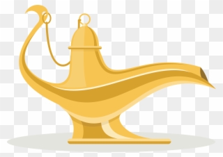 Big Image - Lampara Aladdin Png Clipart