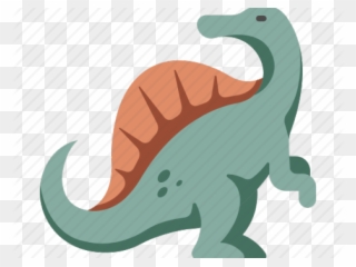 Spinosaurus Clipart Red Dinosaur - Illustration - Png Download