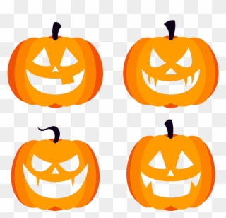 Halloween Vector Free Png Pumpkin Files - Halloween Vector Files Clipart