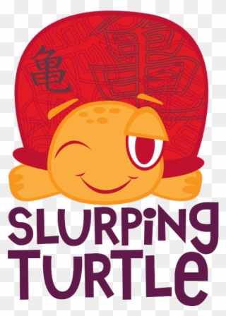 Slurping Turtle Logo Clipart