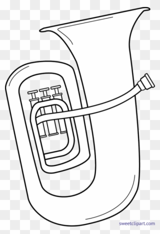 478 X 700 1 - Tuba Line Art Clipart