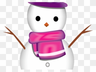 Snowman Clipart Transparent Background - 雪人 圖案 - Png Download