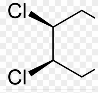 1 - - Cis 1 2 Dichlorocyclohexane Clipart