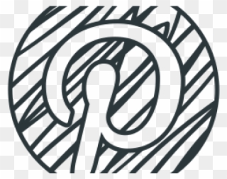 Drawn Logo Pinterest - Draw Pills Clipart