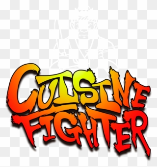 Cuisine Fighter Press The Logo - Illustration Clipart