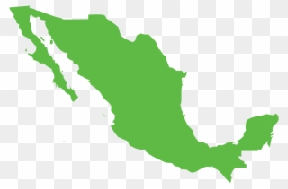 Mexico - Mexico Capital City Map Clipart