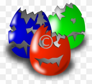 Easter 17 - Merah Hijau Biru Clipart