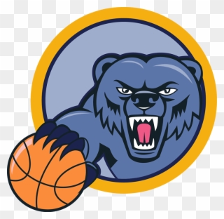 Grizzlies Out Hustle Rockets And Head To Dallas - Mad Grizzly Bear Logo Clip Art - Png Download