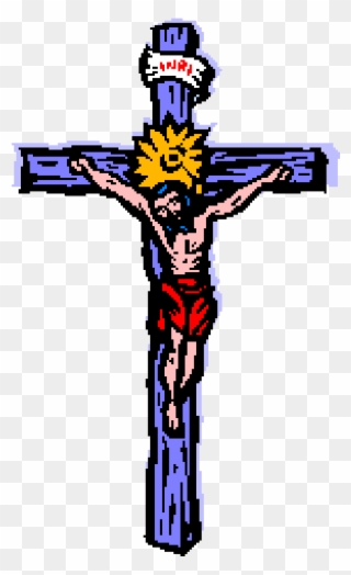 Image023cross - Crucifix Clipart