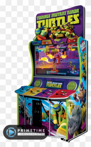 At The Iaapa 2017 Event, With Attendees Being Able - Teenage Mutant Ninja Turtles 2018 Arcade Clipart