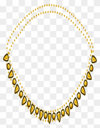 Gold Necklace Png Transparent Picture - Club Penguin Gold Necklace Clipart