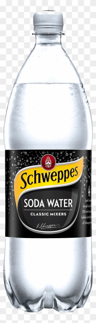 Schweppes Soda Water - Schweppes Soda Water 1.25 L Clipart
