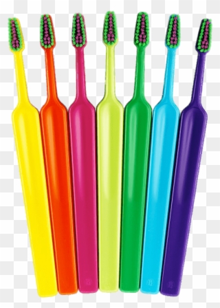 Download - Colourful Toothbrushes Clipart