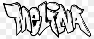 Logo Line Art Csf - M Graffiti Clipart