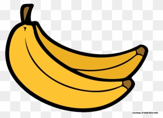 Download Banana Clip Art - Fresh Fruit Clip Art - Png Download