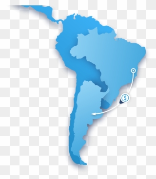 Aumenta Las Ventas En Brasil - Religion Latin America Map Clipart