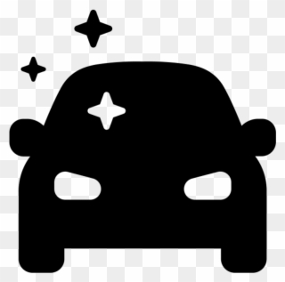 Image Of A Car Sparkling - Picto Automobile Clipart