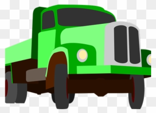 Cargo Truck Clipart Truc - Truck - Png Download