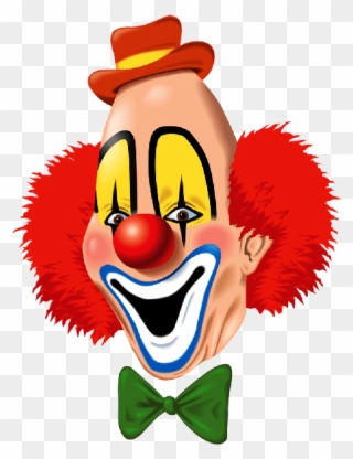 Nose Clipart Clown Shoe - Clown With Transparent Background - Png Download