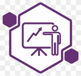 Purple Training - Building Project Icon Clipart