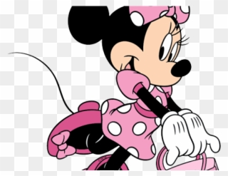 Minnie Mouse Clipart - Topo Da Minnie Rosa - Png Download