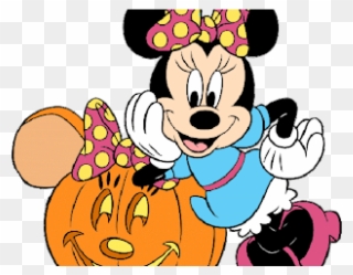 Mice Clipart Halloween - Happy Halloween Minnie Mouse - Png Download