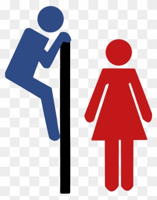 Unisex Toilet,unisex Bathroom,unisex Restroom,inappropriate - Toilet Signs Clipart