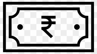 Finance Clipart Coin Notes - Indian Currency Icon Png Transparent Png
